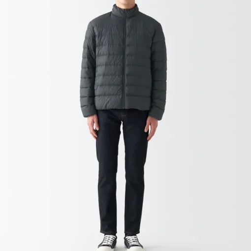 New Men's Recycled Nylon Lightweight Down Jacket Lightweight Down Jackets & Vests