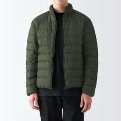New Men's Recycled Nylon Lightweight Down Jacket Lightweight Down Jackets & Vests