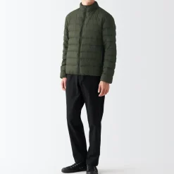 New Men's Recycled Nylon Lightweight Down Jacket Lightweight Down Jackets & Vests
