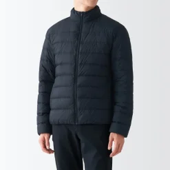 New Men's Recycled Nylon Lightweight Down Jacket Lightweight Down Jackets & Vests