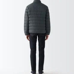 New Men's Recycled Nylon Lightweight Down Jacket Lightweight Down Jackets & Vests