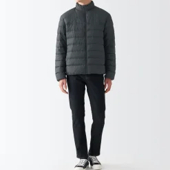 New Men's Recycled Nylon Lightweight Down Jacket Lightweight Down Jackets & Vests