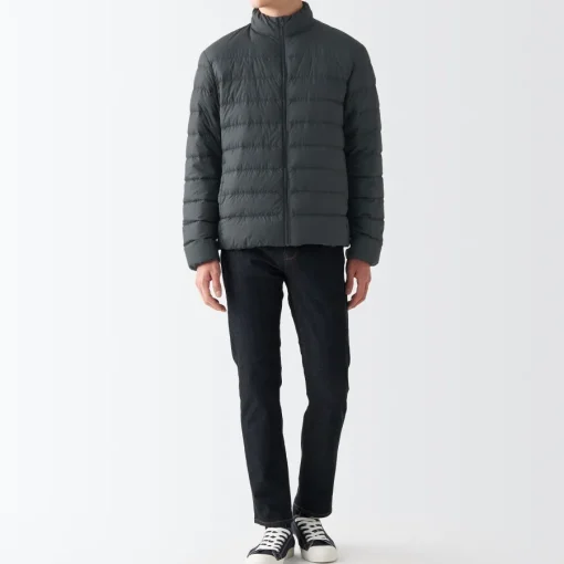 New Men's Recycled Nylon Lightweight Down Jacket Lightweight Down Jackets & Vests