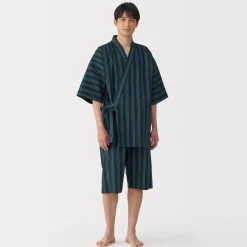 Sale Men's Shijira Jinbei Loungewear Set Pajamas & Loungewear|Loungewear