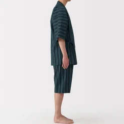 Sale Men's Shijira Jinbei Loungewear Set Pajamas & Loungewear|Loungewear