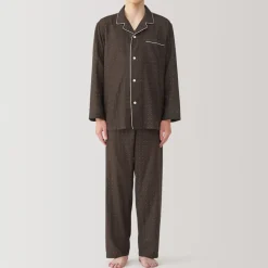 New Men's Side Seamless Double Gauze Pajamas Pajamas & Loungewear|Loungewear