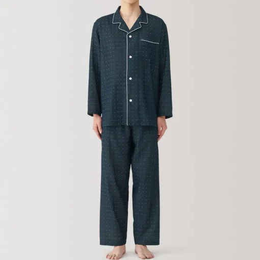 New Men's Side Seamless Double Gauze Pajamas Pajamas & Loungewear|Loungewear