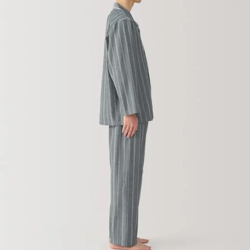 New Men's Side Seamless Double Gauze Pajamas Pajamas & Loungewear|Loungewear