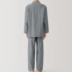 New Men's Side Seamless Double Gauze Pajamas Pajamas & Loungewear|Loungewear