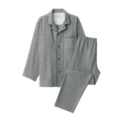 Best Men's Side Seamless Flannel Pajamas Pajamas & Loungewear|Loungewear