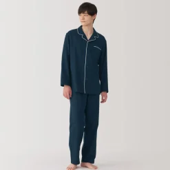 Best Men's Side Seamless Flannel Pajamas Pajamas & Loungewear|Loungewear