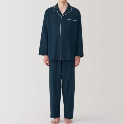 Best Men's Side Seamless Flannel Pajamas Pajamas & Loungewear|Loungewear