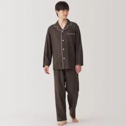 Best Men's Side Seamless Flannel Pajamas Pajamas & Loungewear|Loungewear