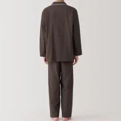 Best Men's Side Seamless Flannel Pajamas Pajamas & Loungewear|Loungewear
