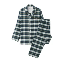 Best Men's Side Seamless Flannel Pajamas Pajamas & Loungewear|Loungewear