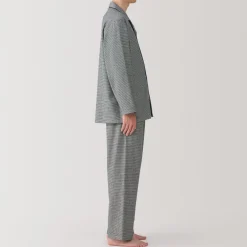 Best Men's Side Seamless Flannel Pajamas Pajamas & Loungewear|Loungewear