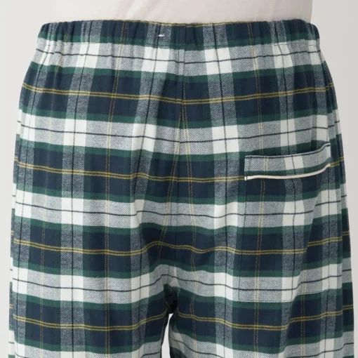Best Men's Side Seamless Flannel Pajamas Pajamas & Loungewear|Loungewear