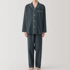 Best Men's Side Seamless Flannel Pajamas Pajamas & Loungewear|Loungewear