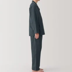 Best Men's Side Seamless Flannel Pajamas Pajamas & Loungewear|Loungewear