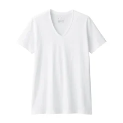 New Men's Side Seamless Jersey V Neck Short Sleeve T-Shirt Underwear & Undershirts