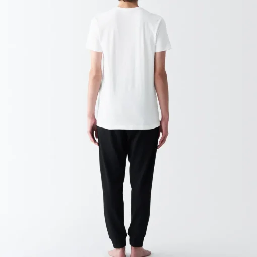 New Men's Side Seamless Jersey V Neck Short Sleeve T-Shirt Underwear & Undershirts