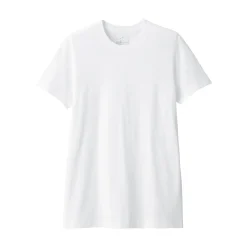 Best Men's Side Seamless Jersey Crew Neck Short Sleeve T-Shirt Underwear & Undershirts