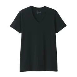 Discount Men's Side Seamless Jersey V-Neck Short Sleeve T-Shirt Underwear & Undershirts