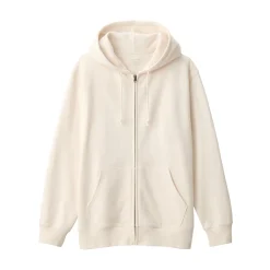 Best Men's Slub Jersey Sweat Zip Up Hoodie Hoodies & Sweatshirts