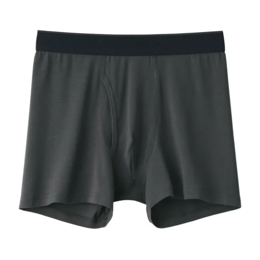 Sale Men's Smooth Front Open Boxer Brief Underwear & Undershirts