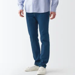 New Men's Stretch Denim Slim Pants (L 32 inch / 82cm) Denim
