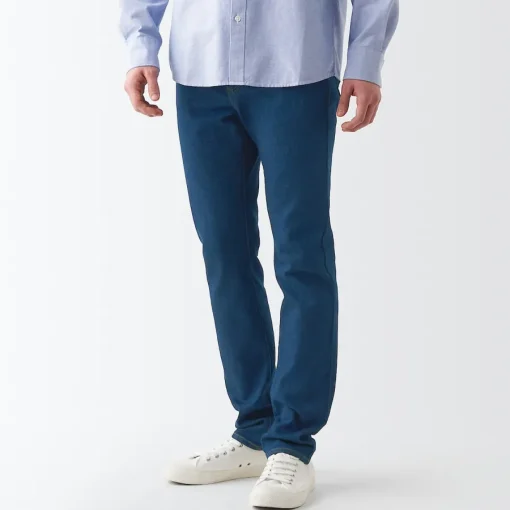 New Men's Stretch Denim Slim Pants (L 32 inch / 82cm) Denim