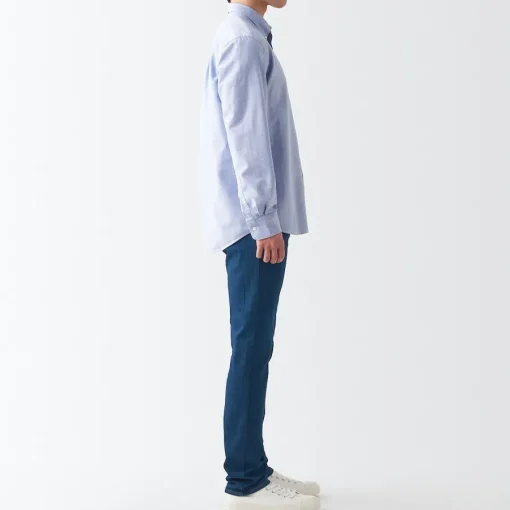 New Men's Stretch Denim Slim Pants (L 32 inch / 82cm) Denim