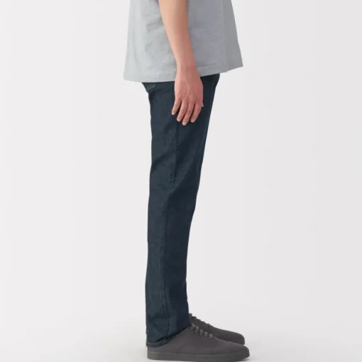 Hot Men's Stretch Denim Slim Pants (L30") Denim