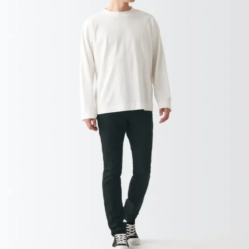Hot Men's Super Stretch Denim Skinny Pants (L32inch / 82cm) Denim