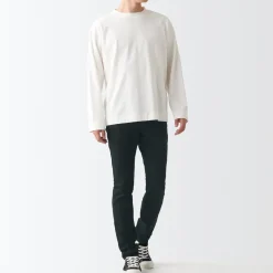 Hot Men's Super Stretch Denim Skinny Pants (L32inch / 82cm) Denim