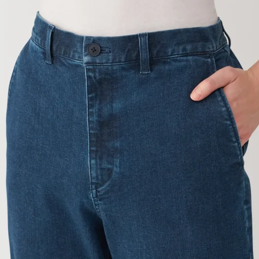 Best Men's Super Stretchy Denim Jogger Sweatpants Denim