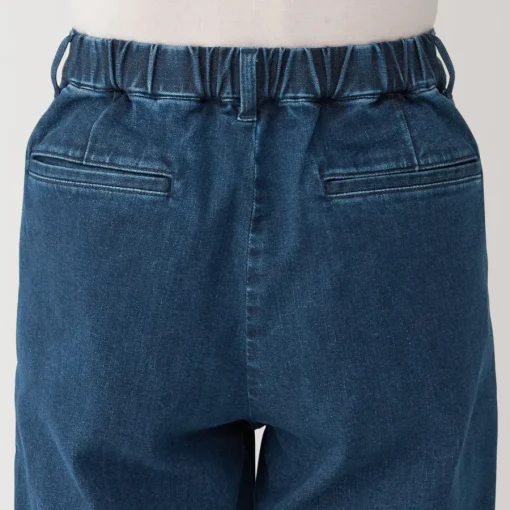 Best Men's Super Stretchy Denim Jogger Sweatpants Denim
