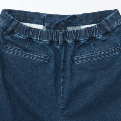 Best Men's Super Stretchy Denim Jogger Sweatpants Denim