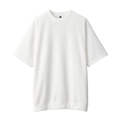 Best Men's UV Protection Quick Dry Waffle Short Sleeve T-Shirt Hoodies & Sweatshirts|T-Shirts
