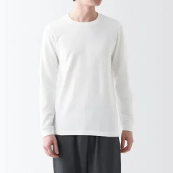 Fashion Men's Warm Thick Cotton Crew Neck Long Sleeve T-Shirt Underwear & Undershirts