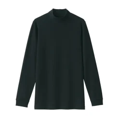 Discount Men's Warm Thick Cotton High Neck Long Sleeve T-Shirt Underwear & Undershirts