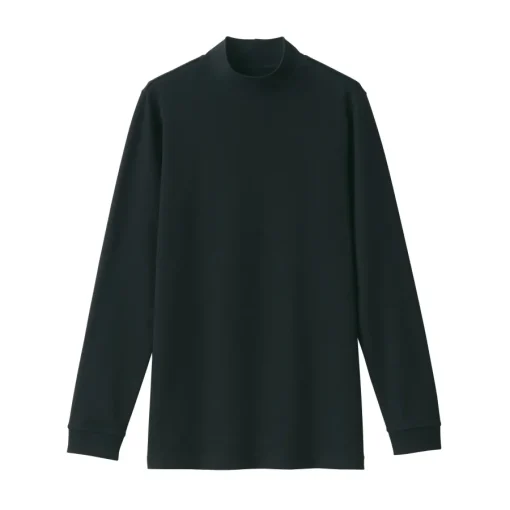 Discount Men's Warm Thick Cotton High Neck Long Sleeve T-Shirt Underwear & Undershirts