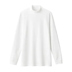 Discount Men's Warm Thick Cotton High Neck Long Sleeve T-Shirt Underwear & Undershirts