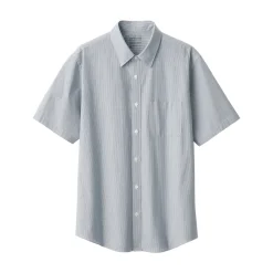 Best Men's Washed Broadcloth Short Sleeve Striped Shirt Shirts & Polos