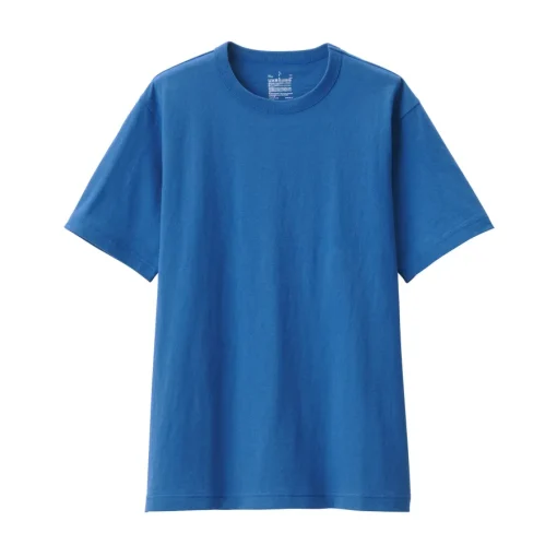 Clearance Men's Washed Heavy Weight Crew Neck Short Sleeve T-Shirt T-Shirts