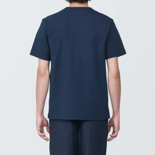 Hot Men's Washed Heavy Weight Crew Neck Short Sleeve T-Shirt T-Shirts