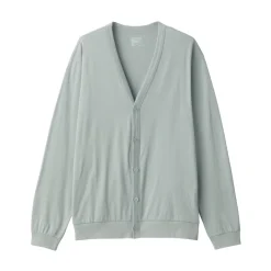 Discount Men's Washed Jersey V-Neck Cardigan Sweaters & Cardigans