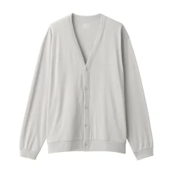 Discount Men's Washed Jersey V-Neck Cardigan Sweaters & Cardigans