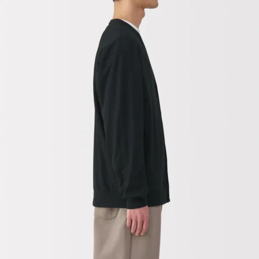 Discount Men's Washed Jersey V-Neck Cardigan Sweaters & Cardigans