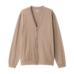 Discount Men's Washed Jersey V-Neck Cardigan Sweaters & Cardigans
